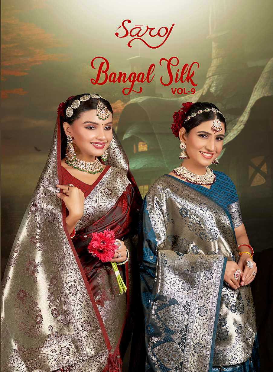 Saroj Bengal Silk vol.9 satin silk 