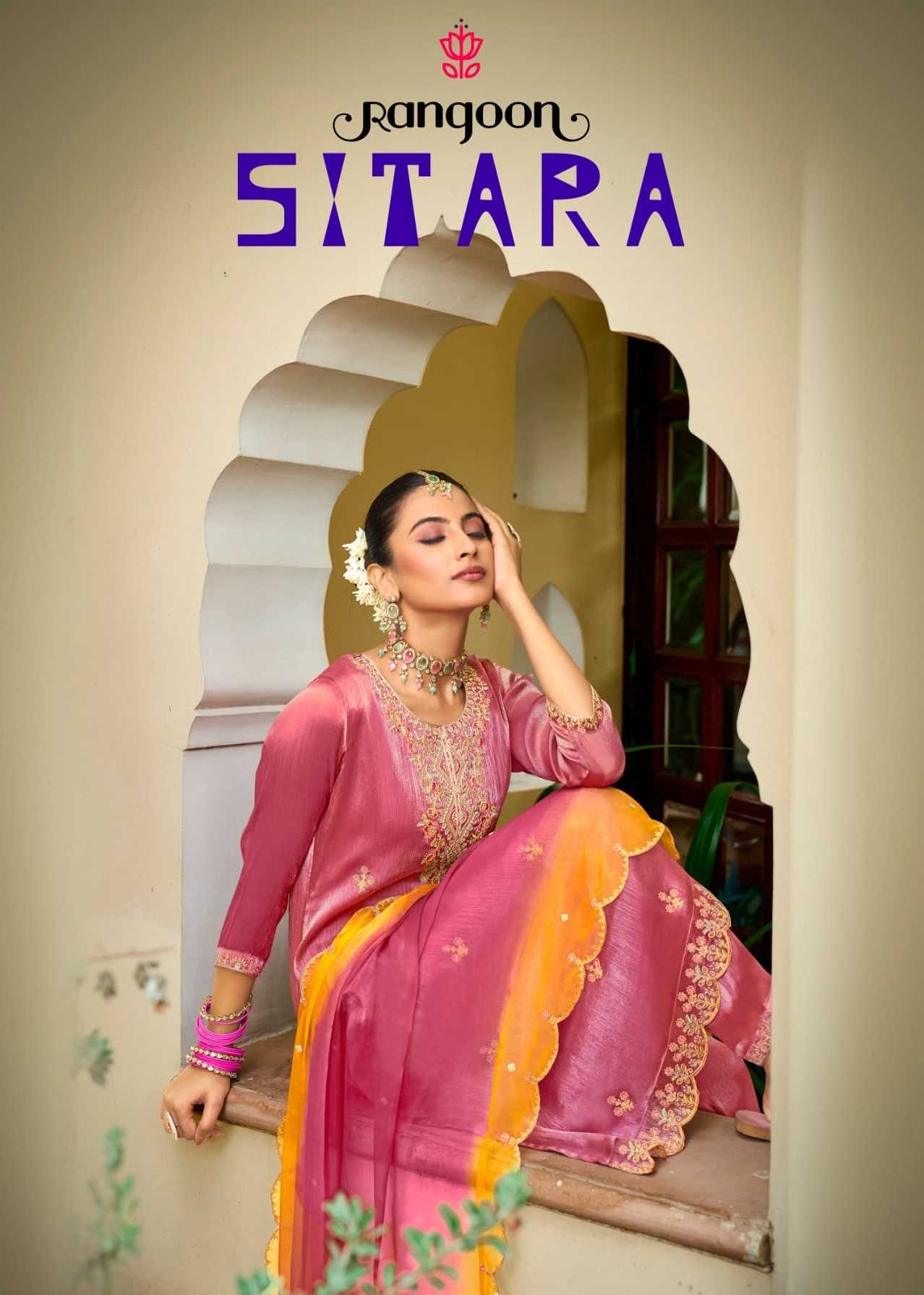 sitara by rangoon burberry silk readymade 3pcs ladies suits