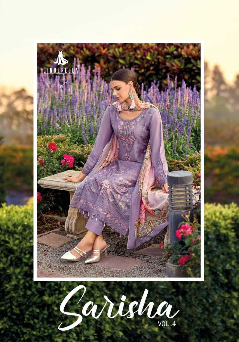 swaraa vol 4 by cinderella muslin fancy modern pakistani salwar suit 