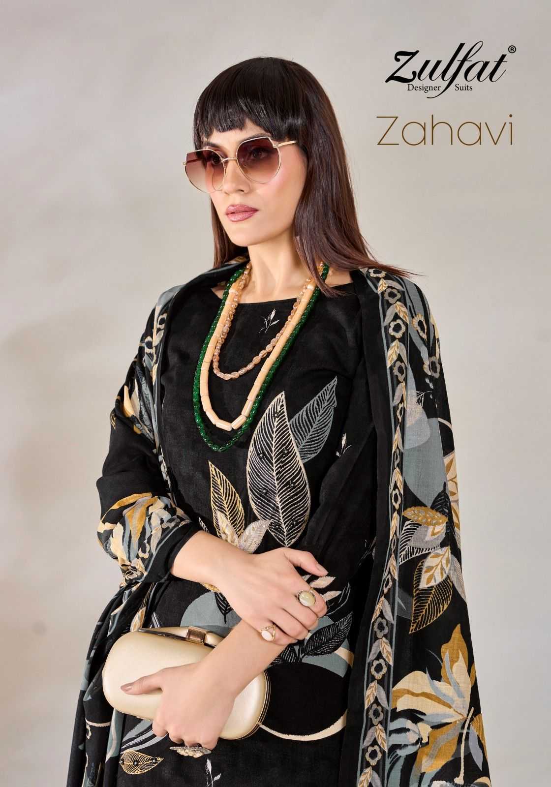 zulfat designer zahavi heavy viscose rayon suits for ladies