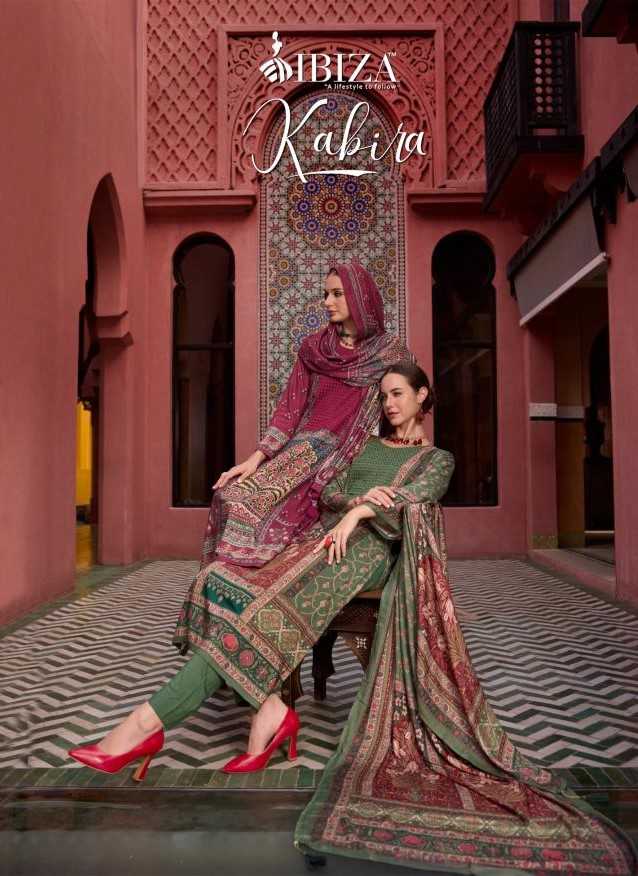 ibiza kabira viscose pashmina readymade plus size modern pakistani dress