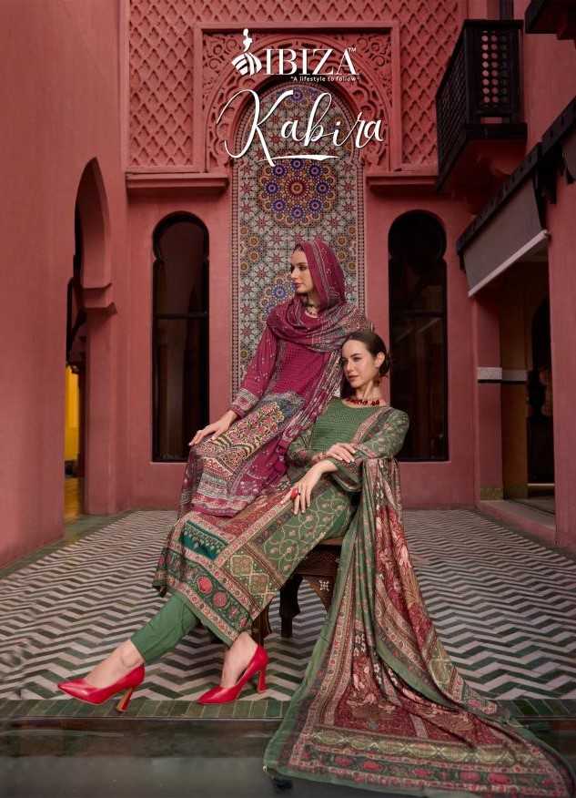 kabira by ibiza hit design viscose pashmina pakistani dress material 