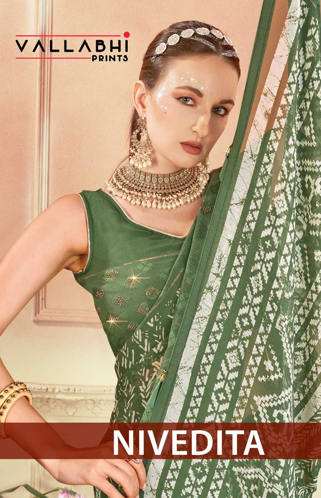 nivedita by vallabhi prints classic look georgette saree online