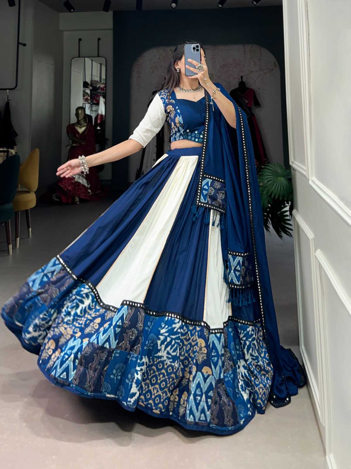 pr lnb1714 rayon print navratri special design readymade chaniya choli 