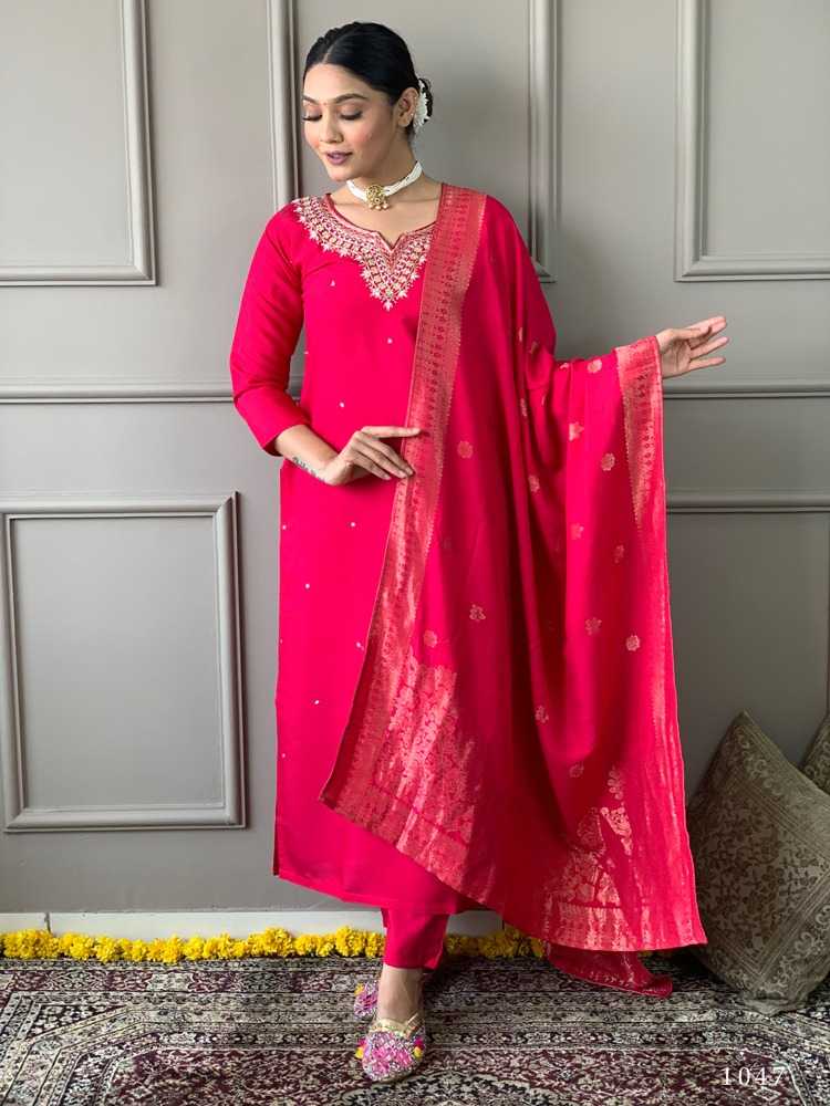 pr tanisha vol 7 russian silk readymade stylish salwar suit