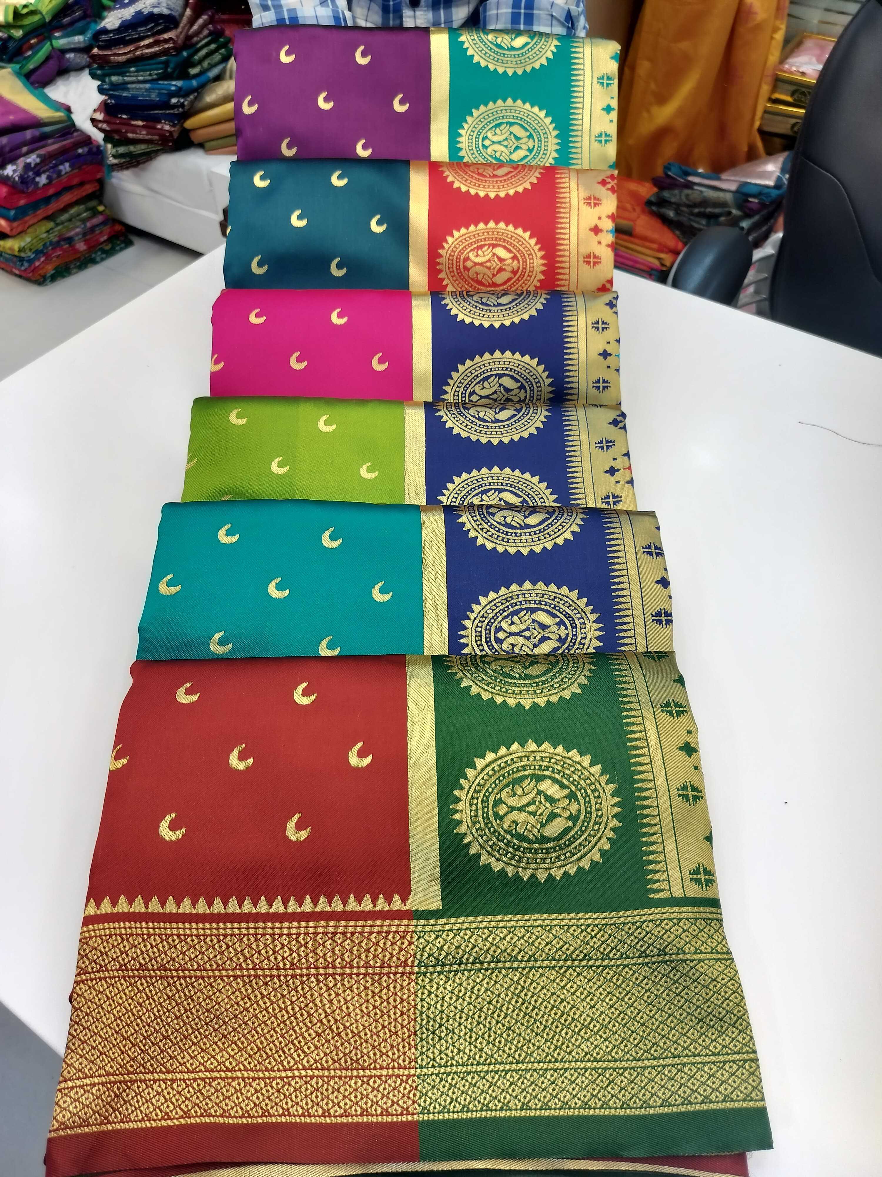 Saroj chandkor soft silk saree