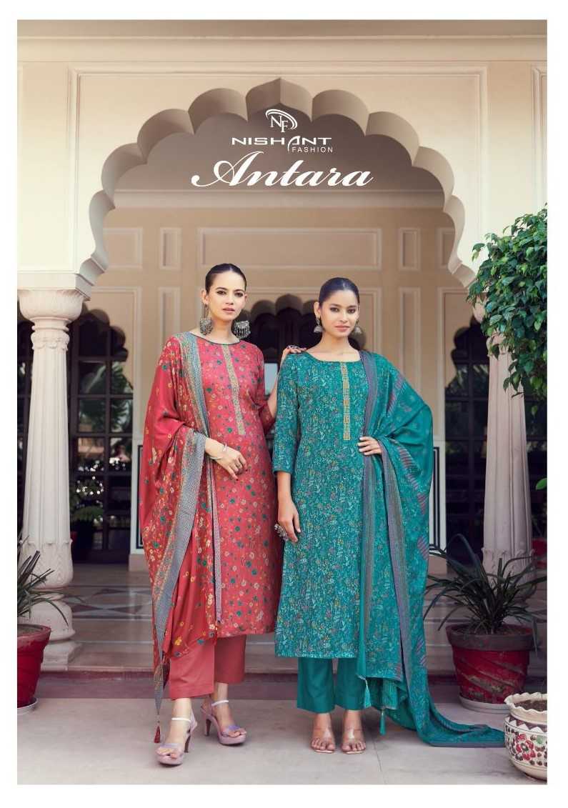 antara by nishant fashion fashionable winter viscose pashmina ladies suit 