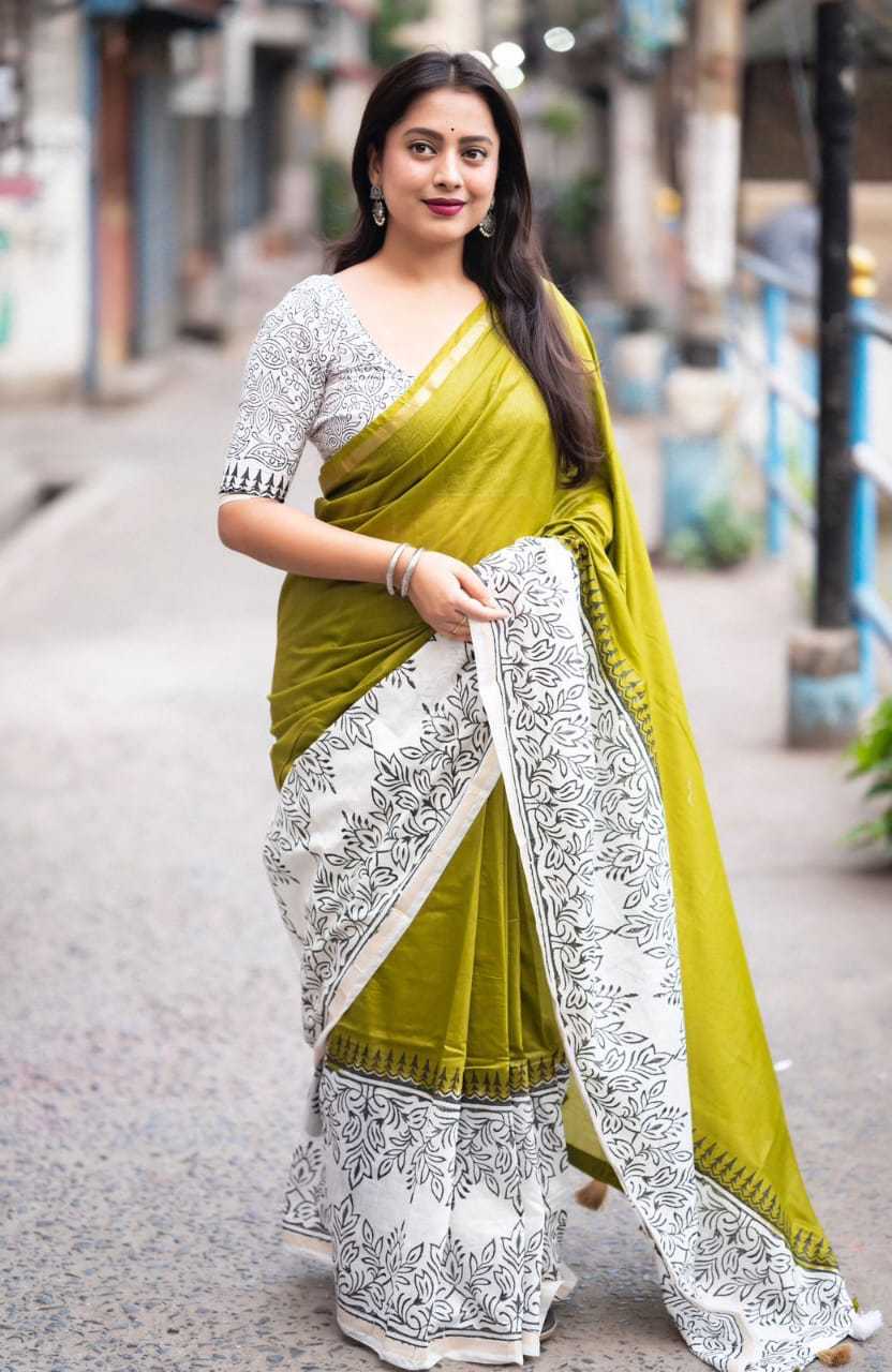 pr kc 108 magic paper soft chanderi cotton saree online