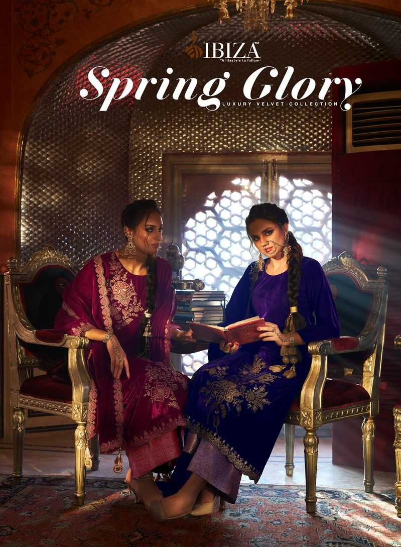 spring glory by ibiza lifestyle corduroy velvet winter special designer suits