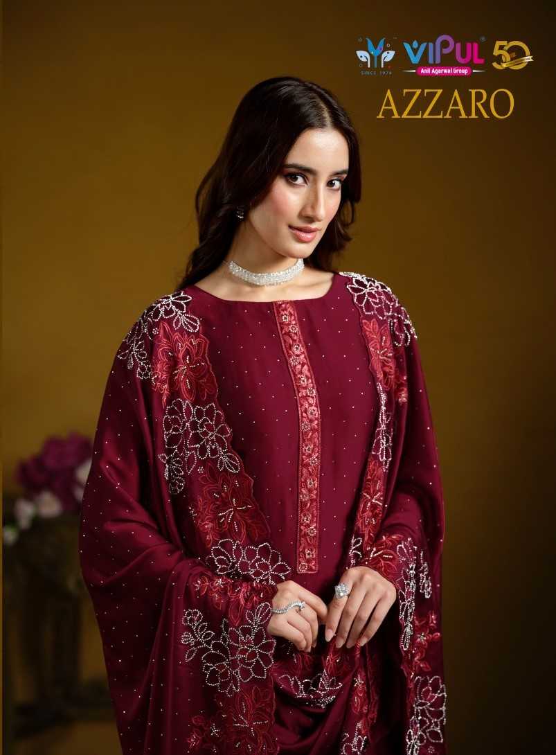 vipul fashion azzaro catonic georgette party wear unstitch suit online 