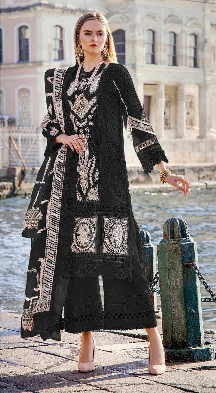 1195 nx by ramsha georgette pakistani embroidery readymade salwar kameez