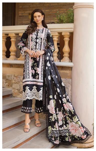 alzohaib 1102-1105 embroidery work cotton print pakistani suits