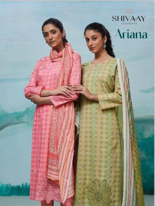 ariana by shivaay pure lawn cotton print designer ladies suits