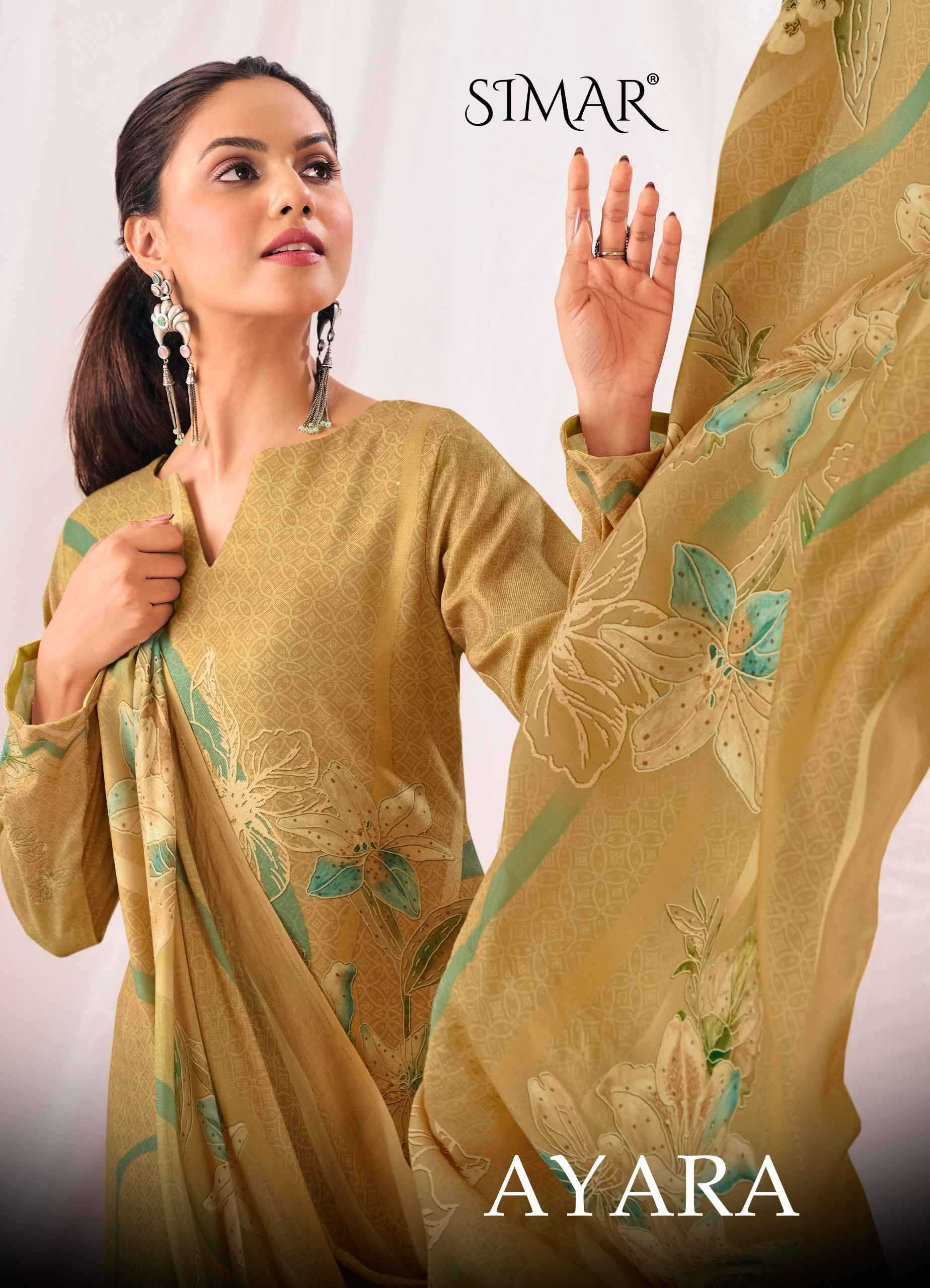 glossy ayara winter special pashmina digital print unstitch suits