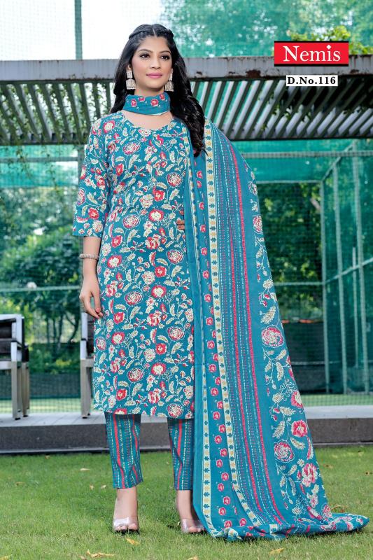 aashiya by nemis unique cotton print readymade combo trendy suits