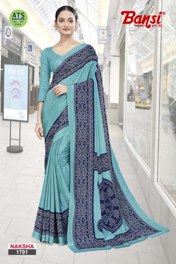 bansi presents naksha turkey uniform saree online shopping