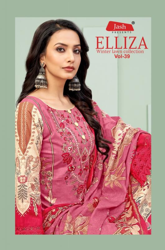 jash elliza vol 39 cotton printed casual wear dress material 