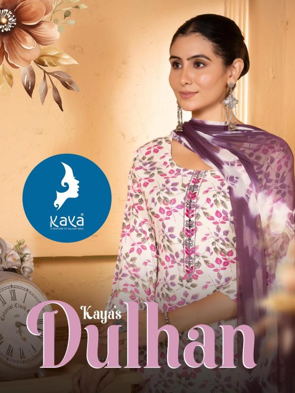 kaya dulhan fullstitch big size rayon print trendy salwar kameez