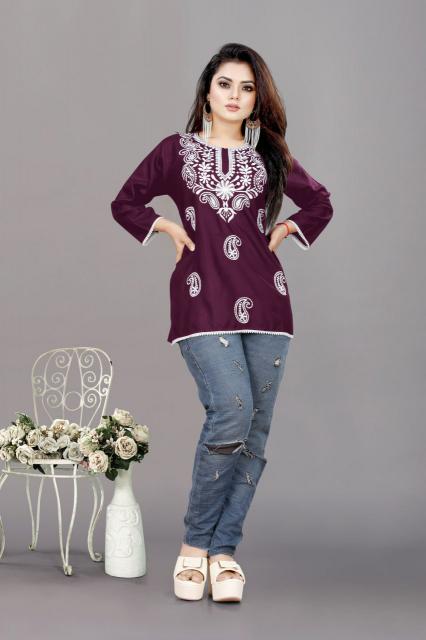 PR 9STAR FASHION HELLO VOL-2 FANCY DESIGNER READYMATE KURTI  ONLINE SHOP 