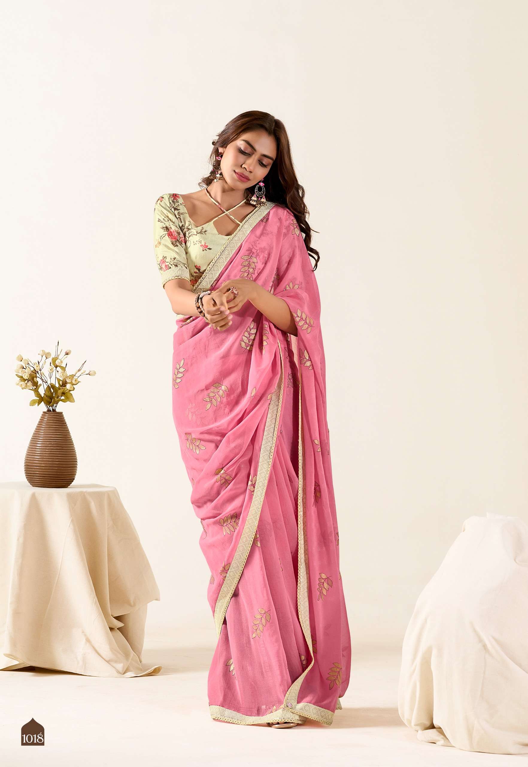 sadi hits by sr georgette fancy weaving pattern saree online traders