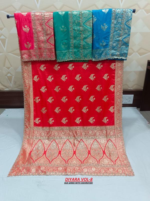 shakunt diyara latest fashion elegant silk saree 