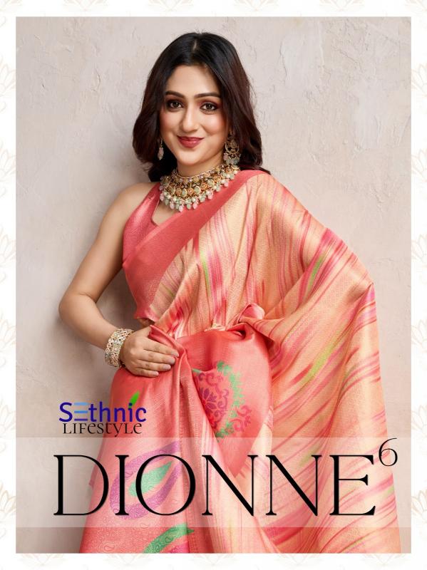 dionne vol 6 by sethnic lifestyle banarasi silk new trendy sarees 