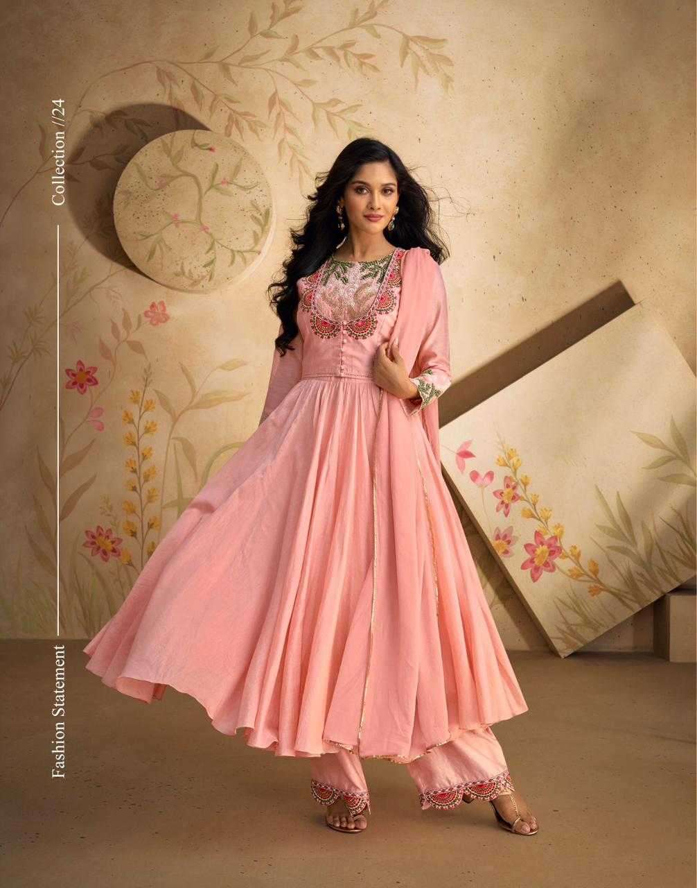 ghazal by sayuri designer readymade silk party wear salwar kameez 