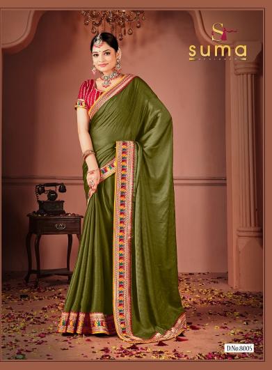 sakhi by suma 8001-8009 rangoli indian sarees for womens 