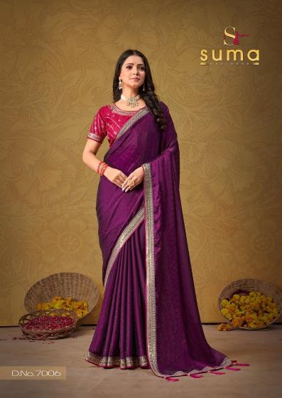 suma presents durgi 7001-7009 rangoli fashionable design saree online 