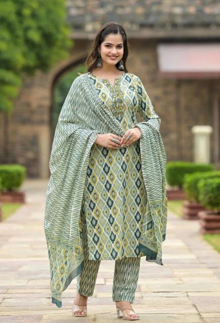 PR 9STAR FASHION MAHI  COTTON  FANCY DESIGNER SUITS