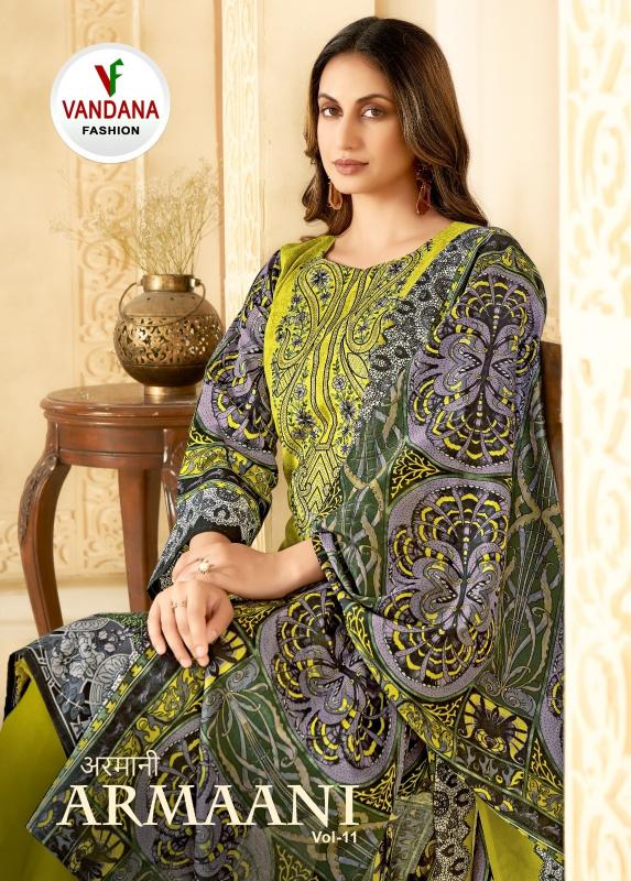 armaani vol 11 by vandana fashion cotton daily wear salwar kameez 