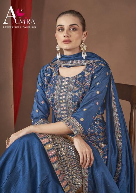 aumira readymade hit design elegant style combo plazzo suits 