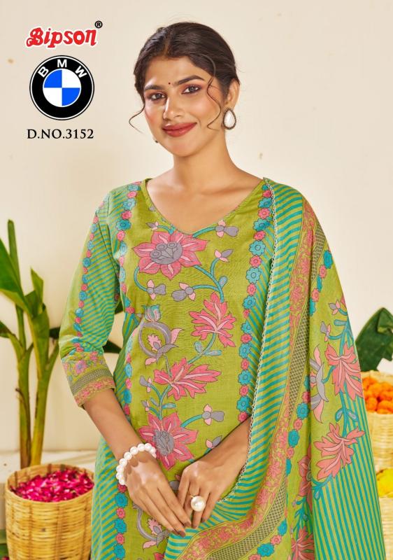 bmw 3152 by bipson prints cotton new salwar suit design 2025