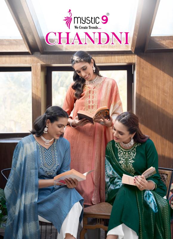 chandni vol 1 by mystic9 rayon readymade casual salwar kameez  