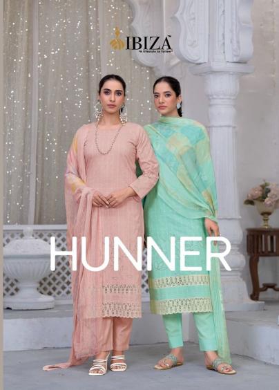 hunner by ibiza linen khaddi print modern salwar kameez 