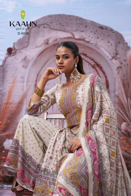 kaahn presents 5009 muslin readymade good salwar suits online