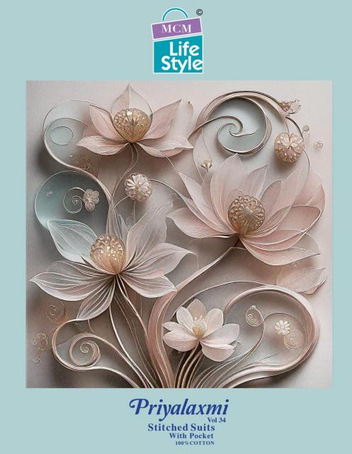 mcm lifestyle priyalaxmi vol 34 cotton readymade suits 3pc 