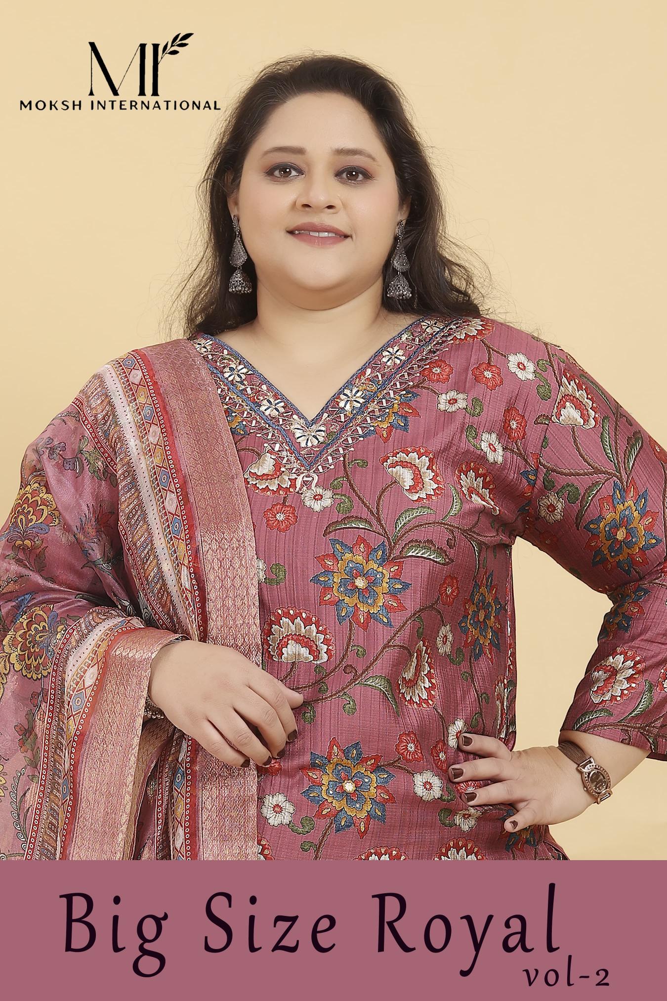 moksh big size royal co-ord vol-2