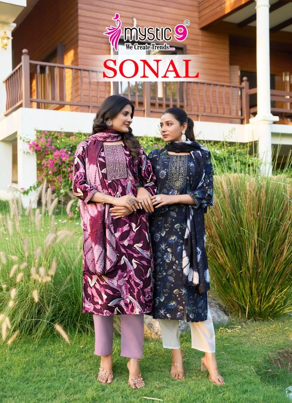 mystic 9 sonal vol 2 readymade 3psc set wholesale 