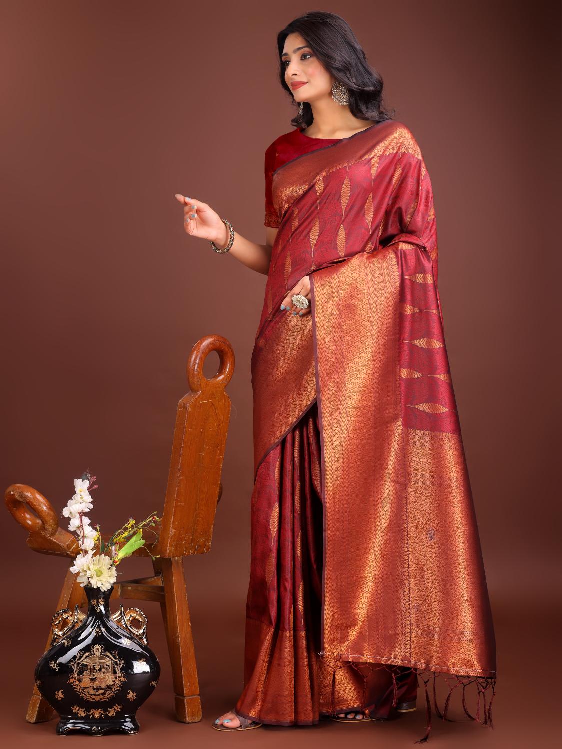 palki vol 2 by astita fancy designer banarsi silk fabric saree wholesale with fancy latkan 