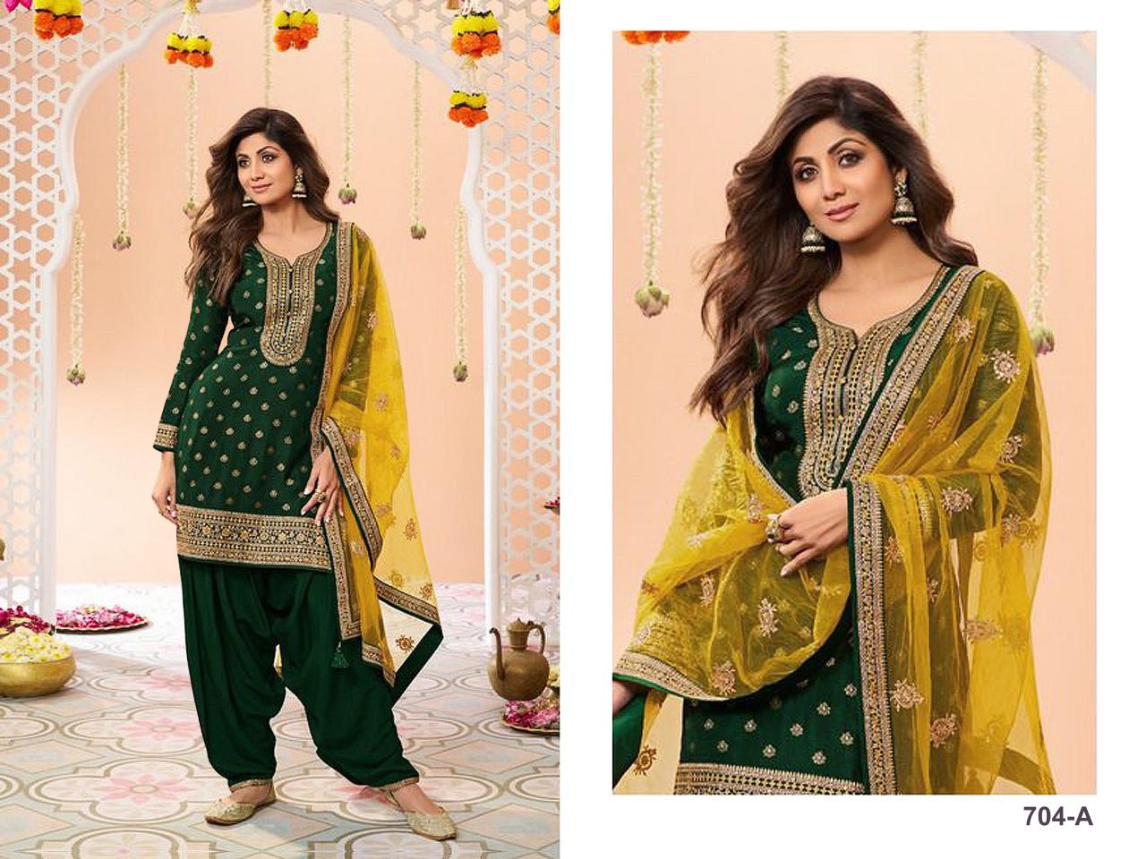 PR 9STAR FASHION  SHILPA HIT  PURE  VISCOUSE  JACQUARD  WITH EMBRODERY WORK FANCY DESIGNER SUITS