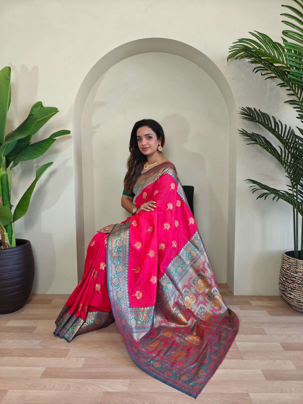 pr kc 3087 popular design banarasi premium sarees online 