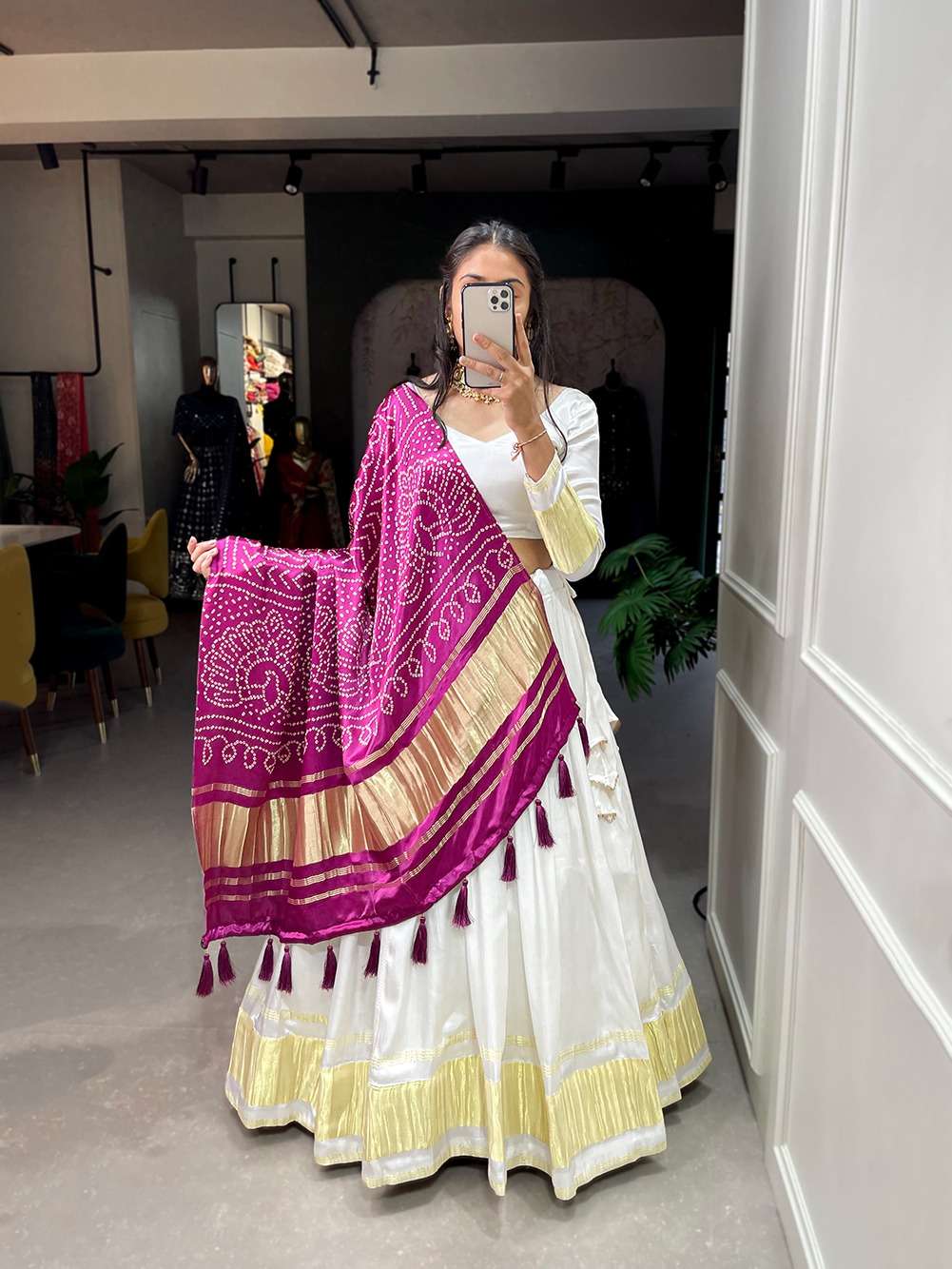 pr lnb1653 elegant stitched lehenga with unstitch blouse dupatta collection