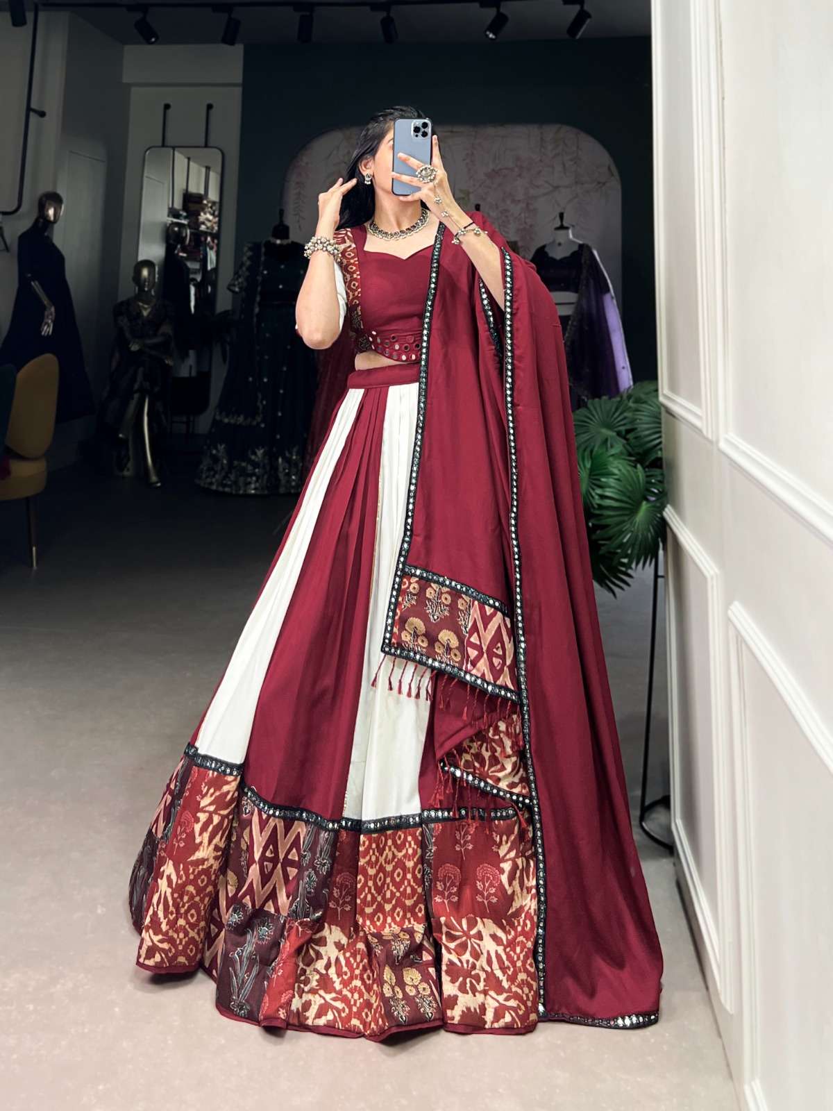 pr lnb1714 rayon print navratri special design readymade chaniya choli 