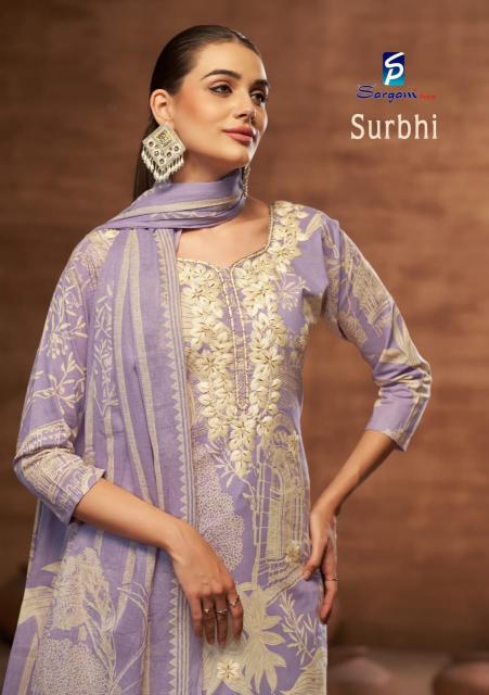 sargam presents surbhi popular design cambric printed suits 