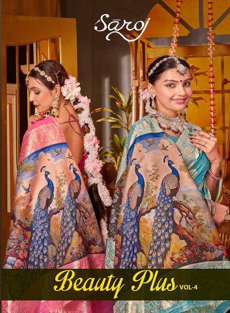 Saroj Beauty plus vol.4 soft cotton silk