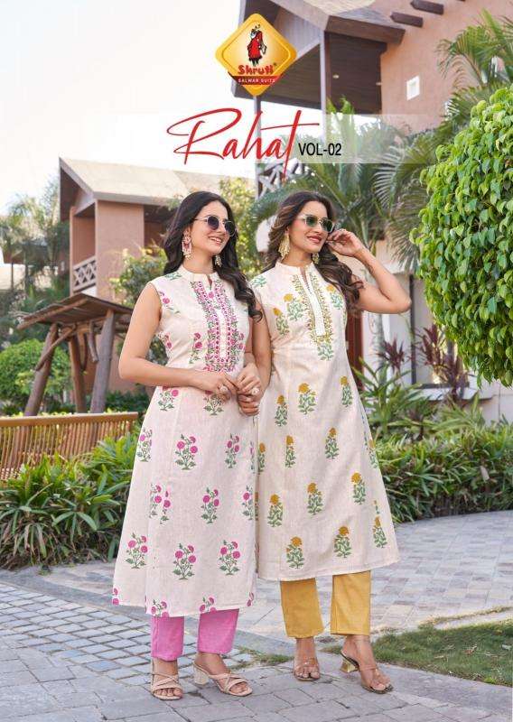 shruti suit rahat vol 2 readymade viscose cotton shop trendy suits 