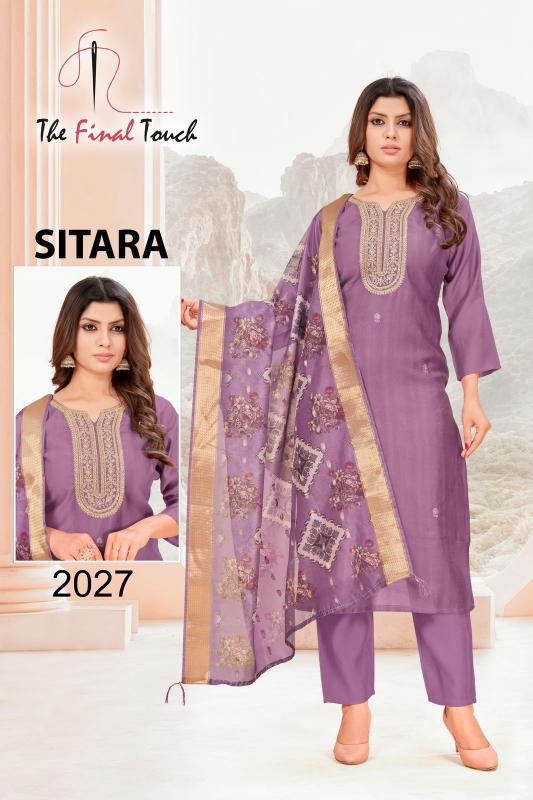 sitara by the final touch vetican readymade fashionable combo suits   