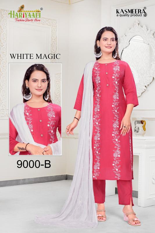white magic by hariyaali silk readymade attractive combo 3pcs dress