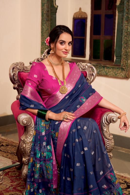 ynf7031 vedanti poly cotton gorgeous look saree 